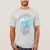 Cat Astronaut T - Shirt (Vorderseite)