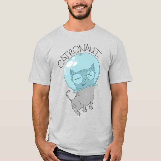 Cat Astronaut T - Shirt (Vorderseite)