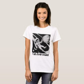 Cat Astronaut T-Shirt (Vorne ganz)