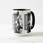 Cat Astronaut  Tasse (VorderseiteRechts)