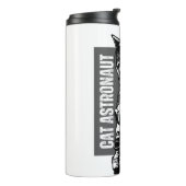 Cat Astronaut Thermosbecher (Nach links gedreht)