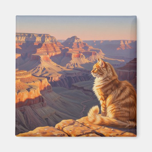 Cat at Grand Canyon National Park Magnet (Vorne)