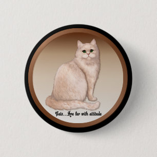 Cat Attitude Button