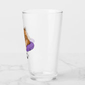 Cat Attitude Funny Glas (Links)