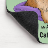Cat Attitude Funny Mousepad (Ecke)