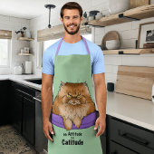Cat Attitude Funny Schürze