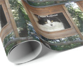 Cat Attitude Geschenkpapier (Rolleneckpunkt)