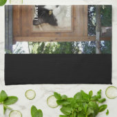 Cat Attitude Handtuch (Gefaltet)