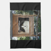 Cat Attitude Handtuch (Vertikal)