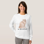 Cat Attitude T-Shirt (Vorne ganz)