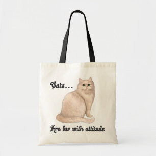 Cat Attitude Tragetasche