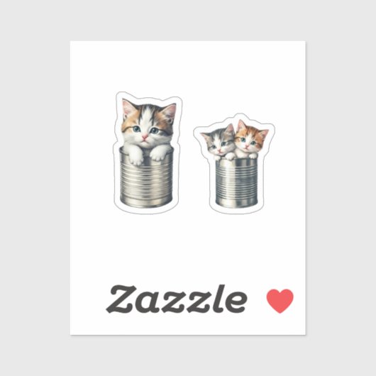 CAT AUFKLEBER (Blatt)