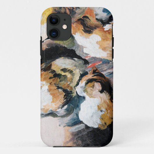 Cat, August Macke Case-Mate iPhone Case (Rückseite)