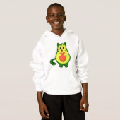 Cat Avocado Hoodie (Vorne ganz)