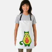 Cat Avocado Schürze (Insitu)