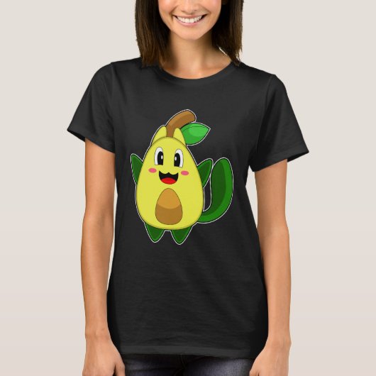 Cat Avocado T-Shirt (Vorderseite)
