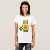 Cat Avocado T-Shirt (Vorne ganz)