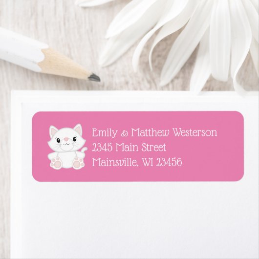 Cat Baby Dusche Kitty Pink (Insitu)