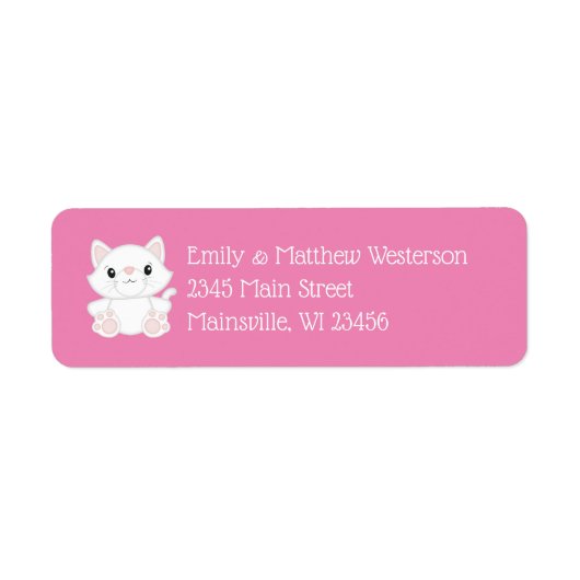 Cat Baby Dusche Kitty Pink (Vorne)