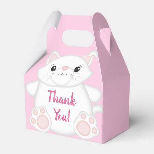 Cat Baby Dusche Kitty Pink Geschenkschachtel