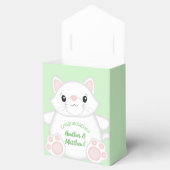 Cat Baby Shower Kitty Geschenkschachtel (Geöffnet)