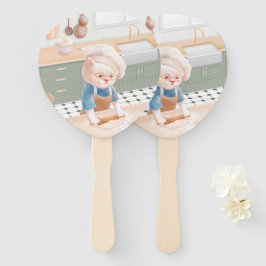 Cat Baker Baby - Cosy Morning Kneading Fächer