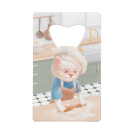 Cat Baker Baby - Cosy Morning Kneading Geldbeutel Flaschenöffner