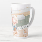 Cat Baker Baby - Cosy Morning Kneading Milchtasse (Rechte Ecke)