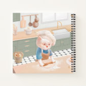 Cat Baker Baby - Cosy Morning Kneading Notizblock (Rückseite)