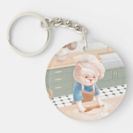 Cat Baker Baby - Cosy Morning Kneading Schlüsselanhänger