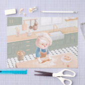 Cat Baker Baby - Cosy Morning Kneading Seidenpapier (Handwerk)