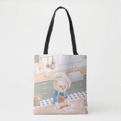 Cat Baker Baby - Cosy Morning Kneading Tasche (Vorderseite)