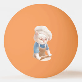 Cat Baker Baby - Cosy Morning Kneading Tischtennisball