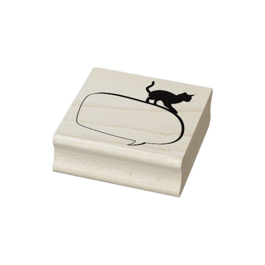 Cat Balloon Journal Gummistempel (Stempel)