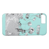 Cat Balloon Trip, Louis Wain Case-Mate iPhone Hülle (Rückseite (Horizontal))