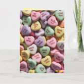 Cat Balloon Valentine's Day Card Feiertagskarte (Rückseite)