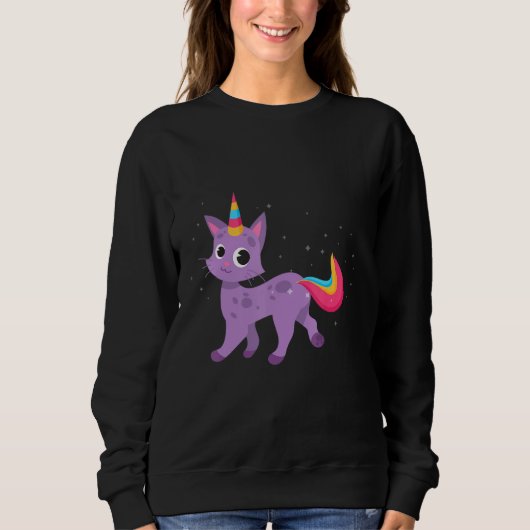 Cat Beautiful Sweatshirt (Vorderseite)