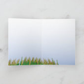 Cat begrüßt Vögel in der Nachbarschaft | Neue Zuha Karte (Innenseite)