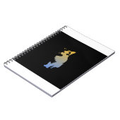 Cat Beige Notizblock (Linke Seite)