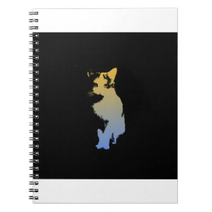 Cat Beige Notizblock