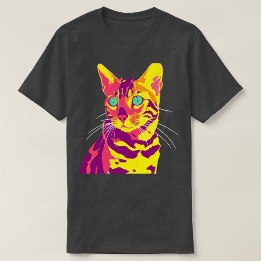 Cat Bengalisch Art Cat Lover Geschenk 1 T-Shirt (Design vorne)