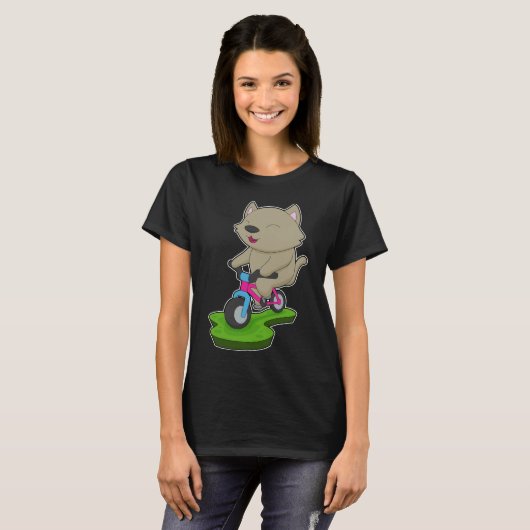 Cat Bicycle T-Shirt (Vorne ganz)
