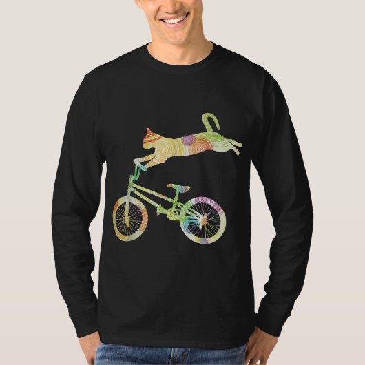 Cat Bike Cycling Bicycle - Ihre Geschenksammlung T-Shirt (Vorderseite)