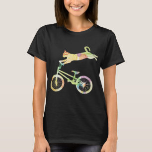 Cat Bike Cycling Bicycle T - Shirt - Ihr Geschenk