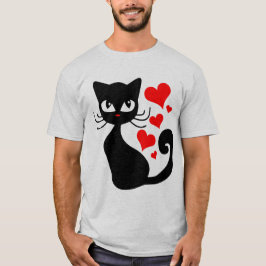 Cat-Bilder Männer-Basic-T - Shirt