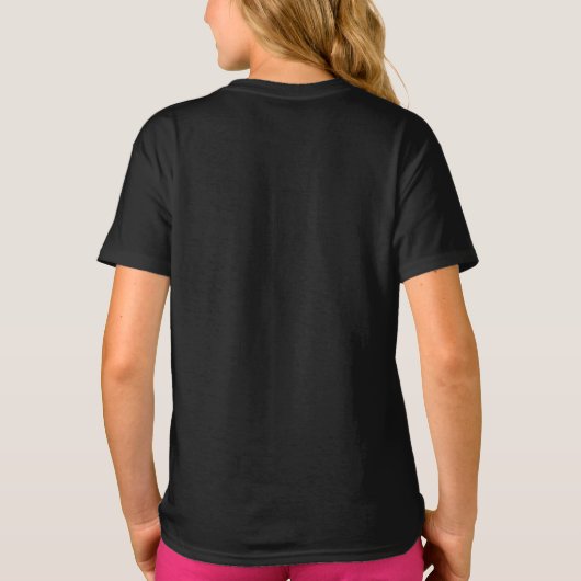 Cat Billiard Queue T-Shirt (Rückseite)
