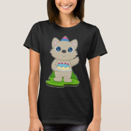 Cat Birthday Cake T-Shirt