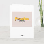 Cat Birthday Card Karte (Rückseite)