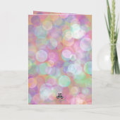 cat birthday card karte (Rückseite)