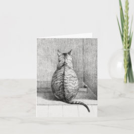Cat Birthday card Karte